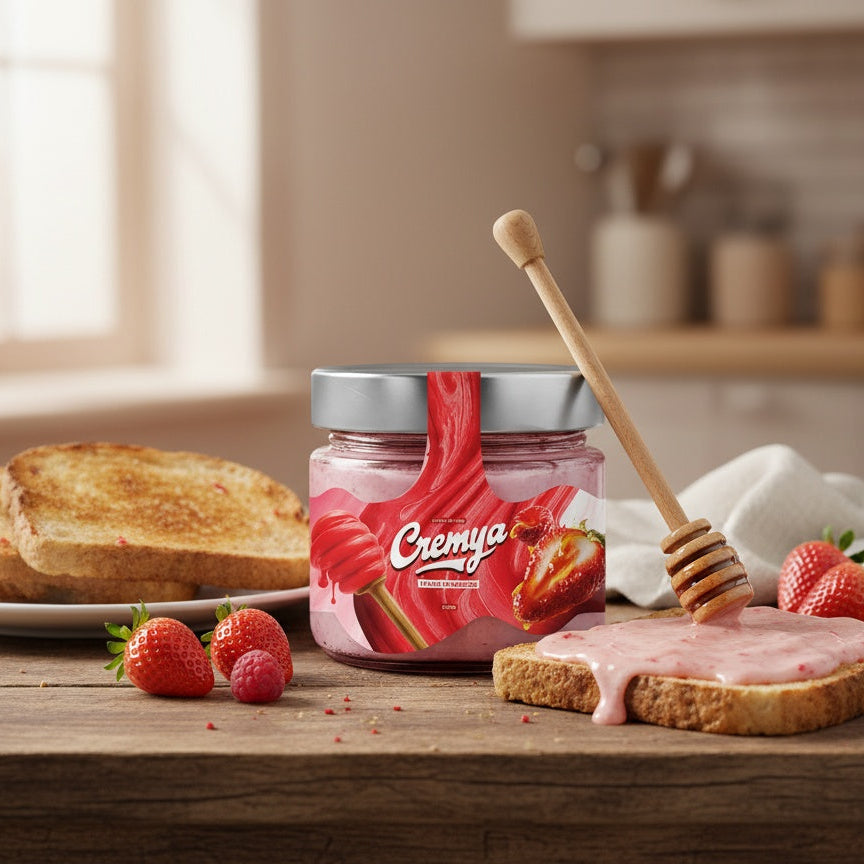 Saveur fraise-framboise, l'alliance parfaite pour des tartines réussies !