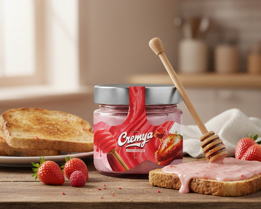 Saveur fraise-framboise, l'alliance parfaite pour des tartines réussies !