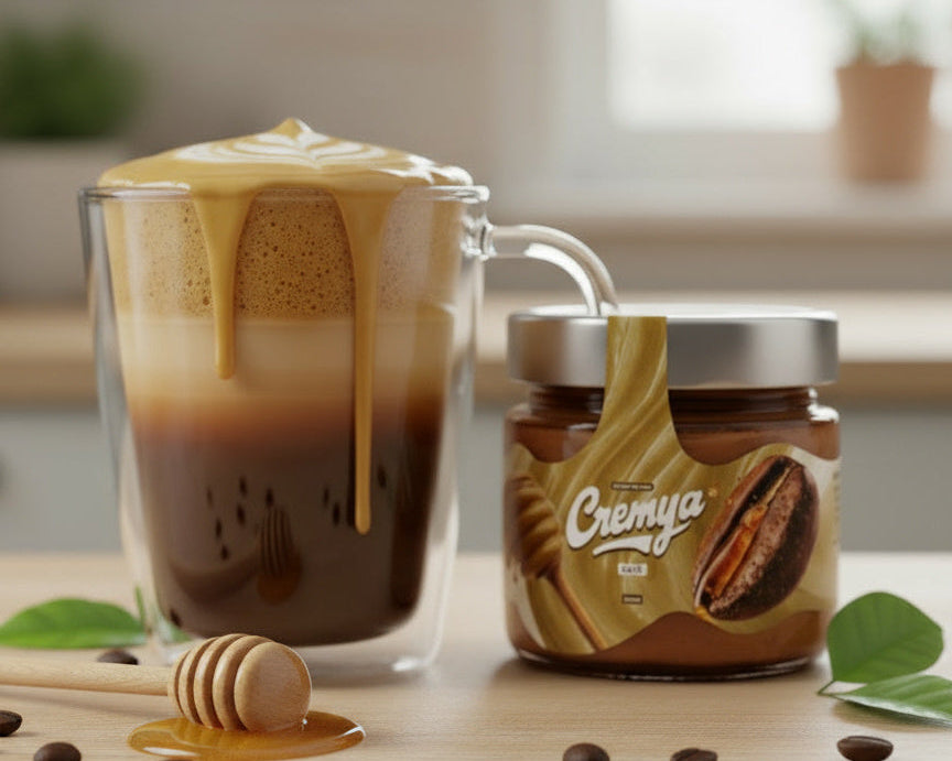 Latte miel-café ultra crémeux — Le réveil tout en douceur !